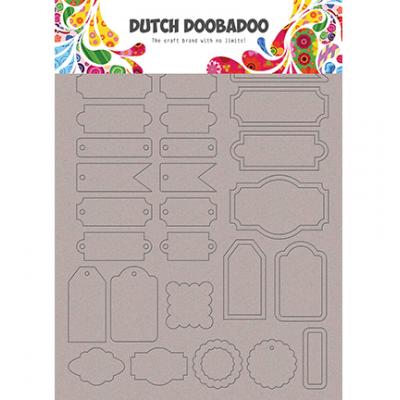 Dutch Doobadoo Greyboard - Labels and Tags